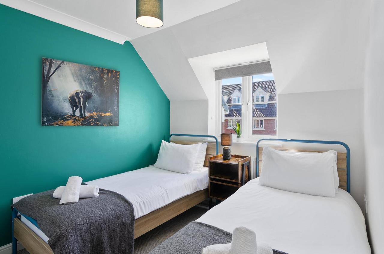 4Br Townhouse Wbalcony Free Parking Fast Wi-Fi Villa Norwich Ngoại thất bức ảnh